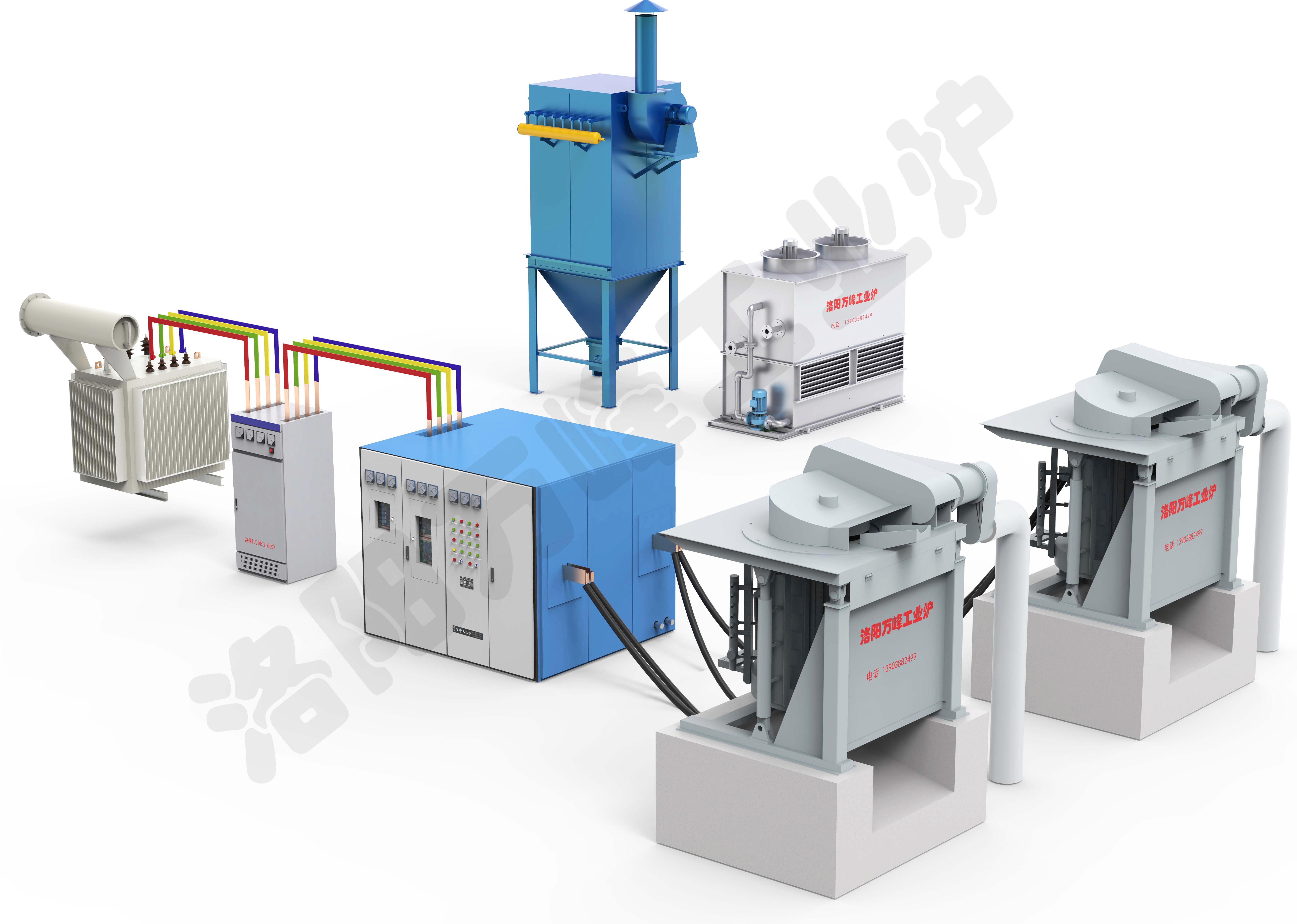 中頻爐冷卻水的溫度、壓力監(jiān)測方法